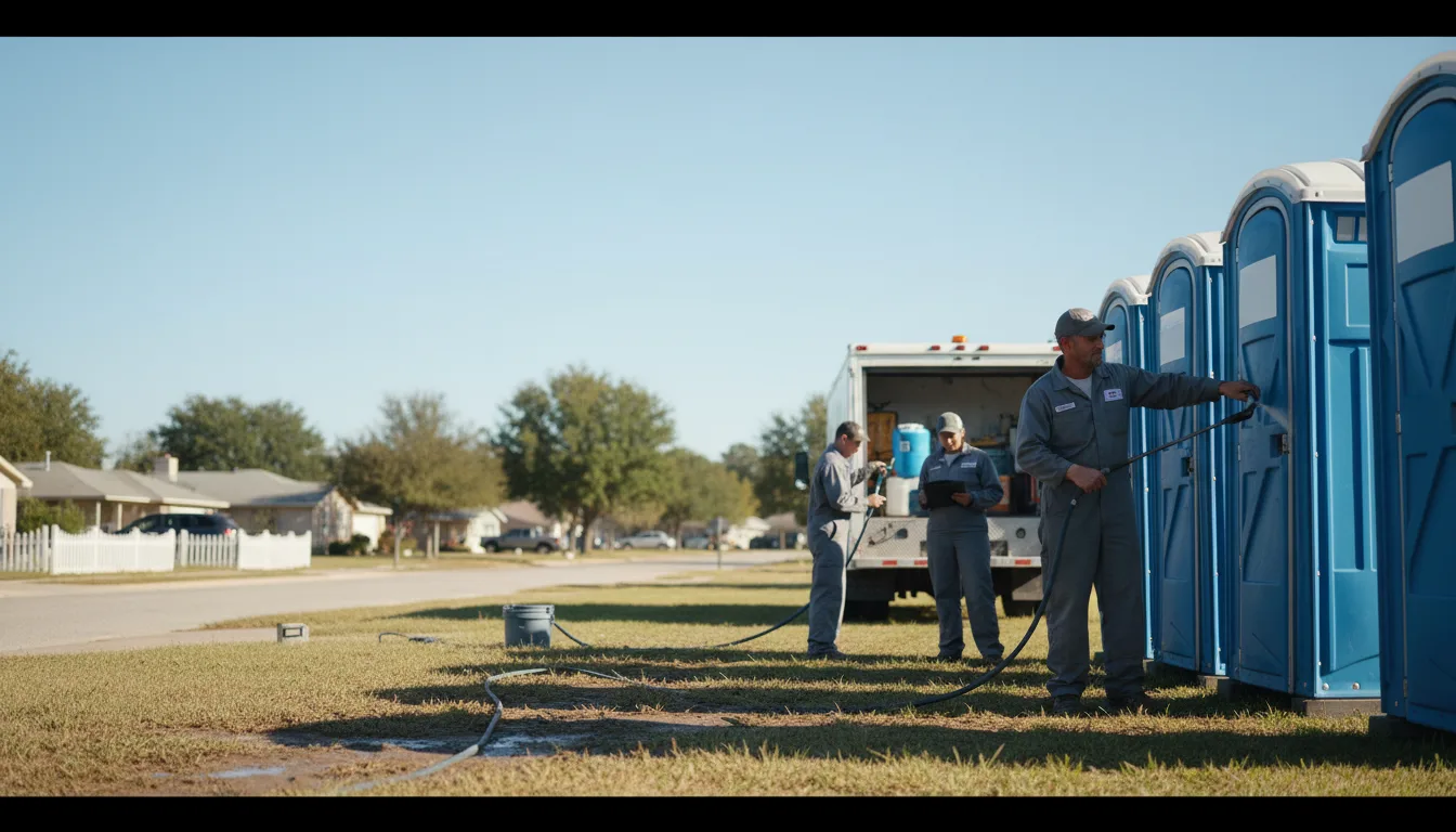 Long-Term Portable Toilet Rental in Parkersburg, IA near me